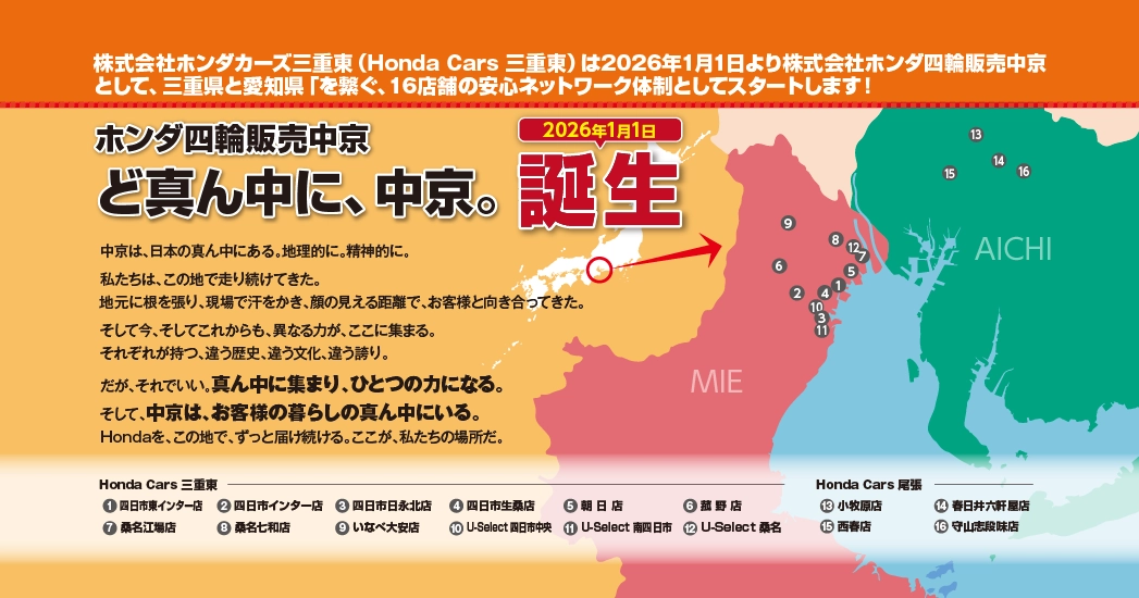 統合のお知らせ